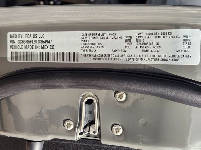 2026 RAM 2500 Laramie