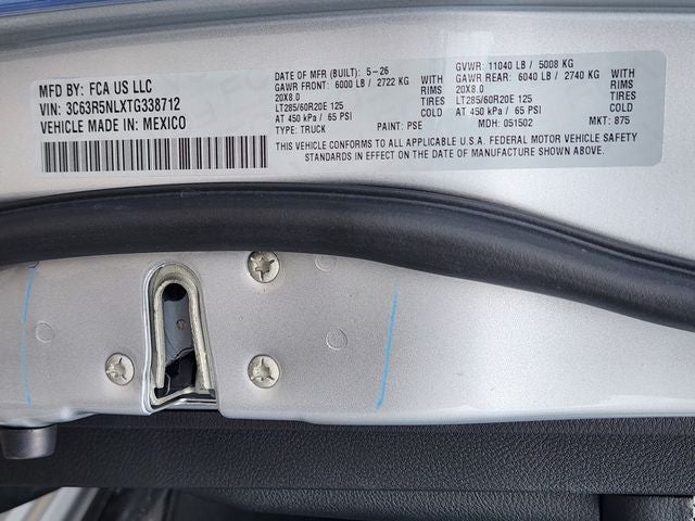 2026 RAM 2500 Laramie