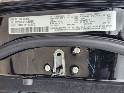 2026 RAM 3500 Tradesman
