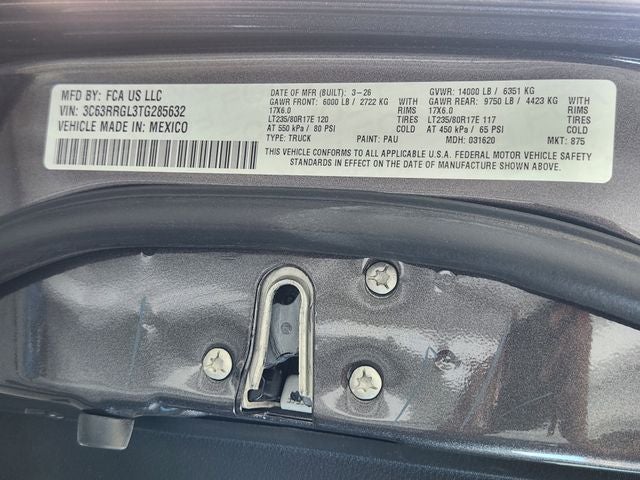 2026 RAM 3500 Tradesman