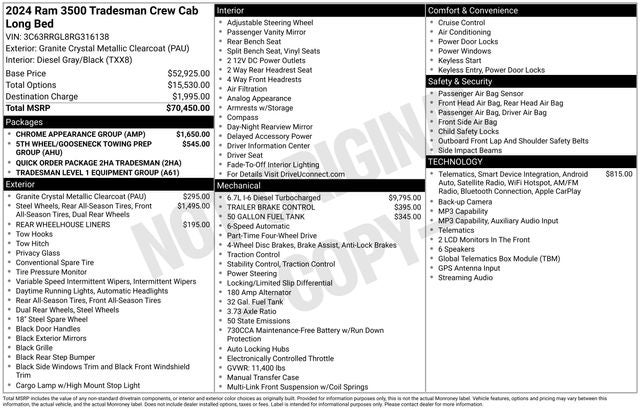 2024 RAM 3500 Tradesman