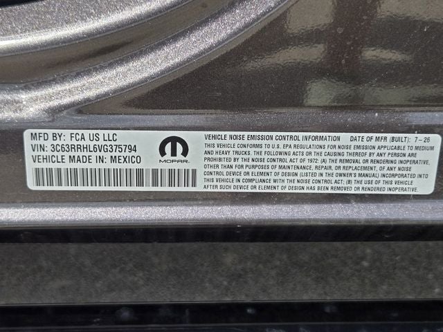 2027 RAM 3500 Big Horn