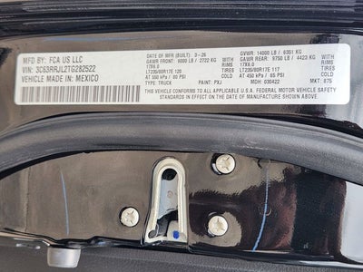 2026 RAM 3500 Laramie