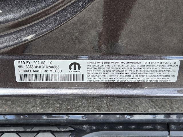 2026 RAM 3500 Laramie