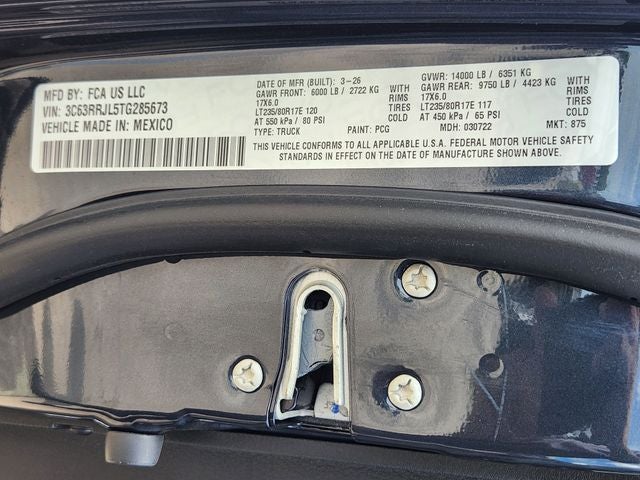 2026 RAM 3500 Laramie