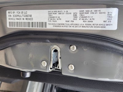 2026 RAM 3500 Laramie