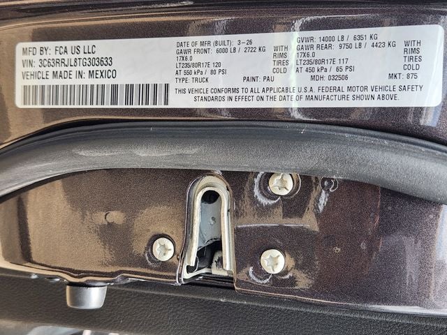 2026 RAM 3500 Laramie