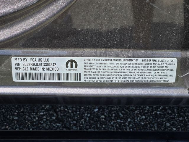 2026 RAM 3500 Laramie