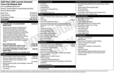 2025 RAM 3500 Laramie