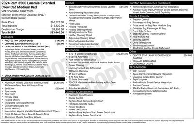 2024 RAM 3500 Laramie