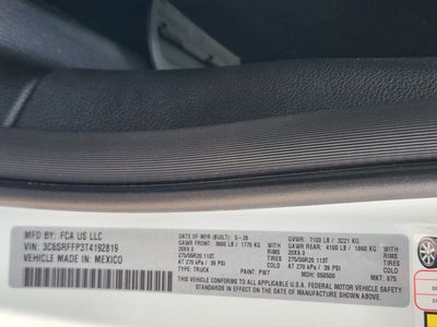 2026 RAM 1500 Big Horn/Lone Star