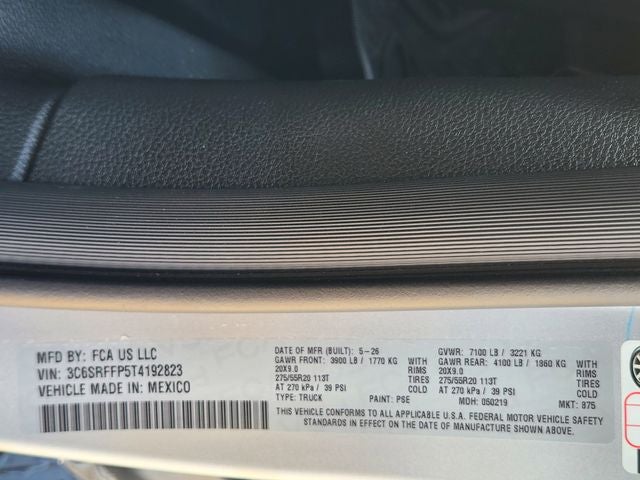 2026 RAM 1500 Big Horn/Lone Star
