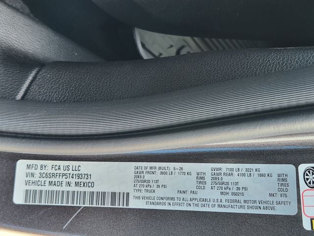 2026 RAM 1500 Big Horn/Lone Star