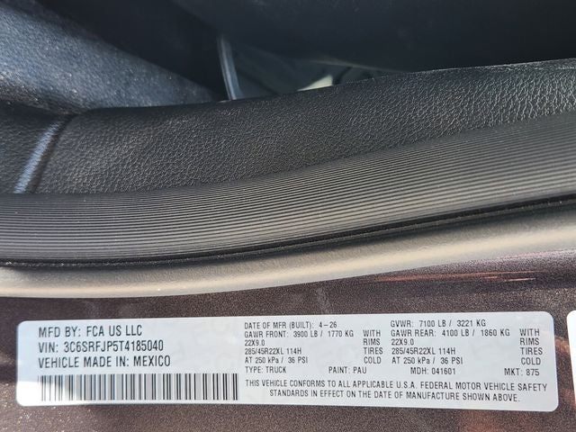 2026 RAM 1500 Laramie