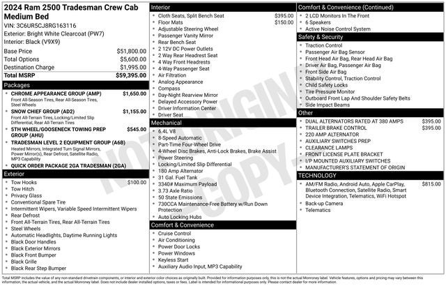 2024 RAM 2500 Tradesman