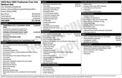 2023 RAM 2500 Tradesman