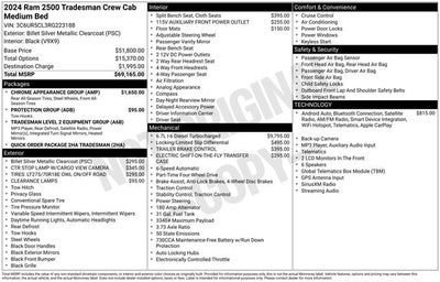 2024 RAM 2500 Tradesman