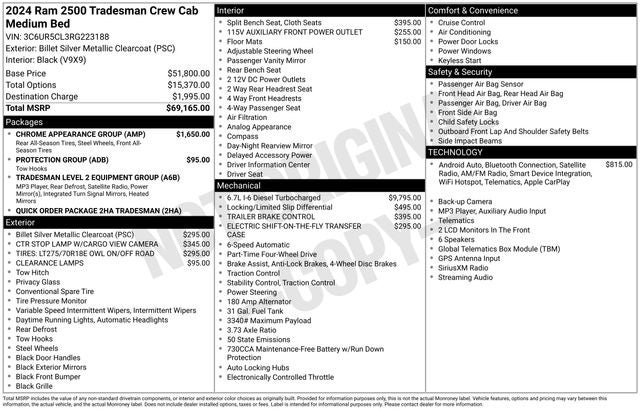 2024 RAM 2500 Tradesman