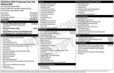 2024 RAM 2500 Tradesman