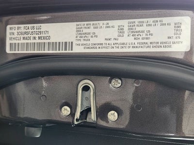 2026 RAM 2500 Laramie