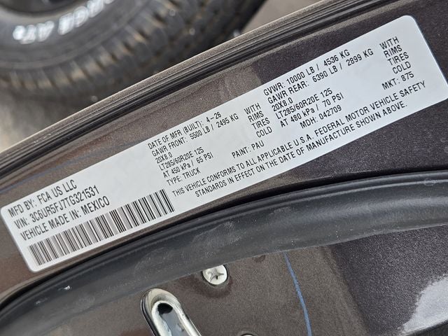 2026 RAM 2500 Laramie