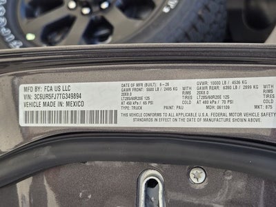 2026 RAM 2500 Laramie
