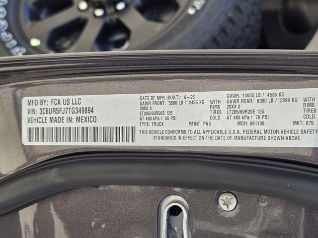 2026 RAM 2500 Laramie