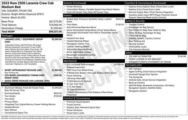 2023 RAM 2500 Laramie