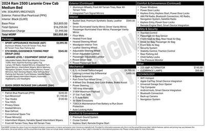 2024 RAM 2500 Laramie