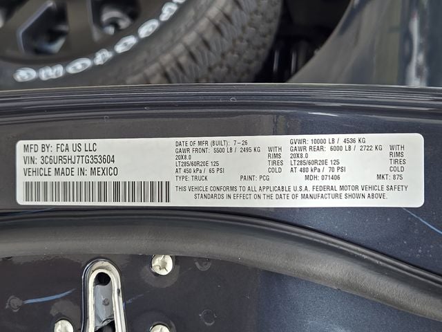 2026 RAM 2500 Tradesman