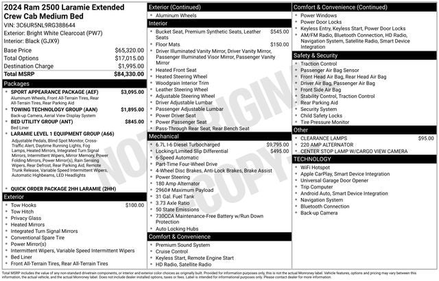 2024 RAM 2500 Laramie