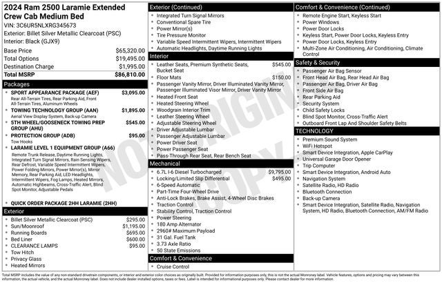 2024 RAM 2500 Laramie