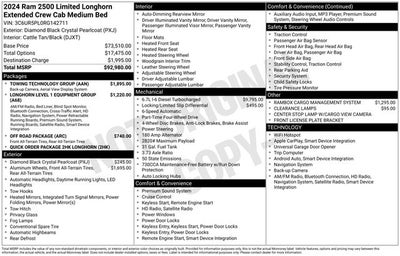 2024 RAM 2500 Longhorn