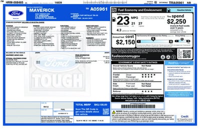 2026 Ford Maverick Tremor