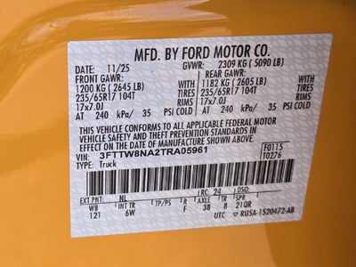2026 Ford Maverick Tremor