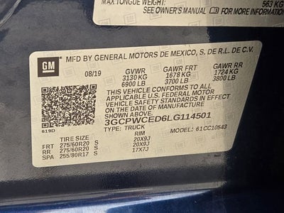 2020 Chevrolet Silverado 1500 LT