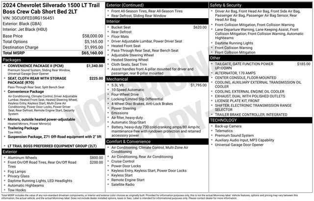 2024 Chevrolet Silverado 1500 LT Trail Boss