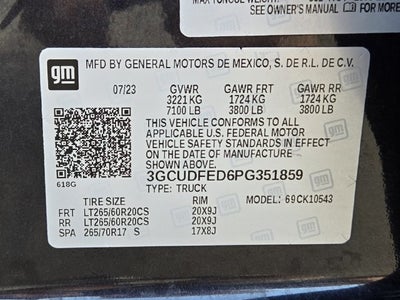 2023 Chevrolet Silverado 1500 LT Trail Boss