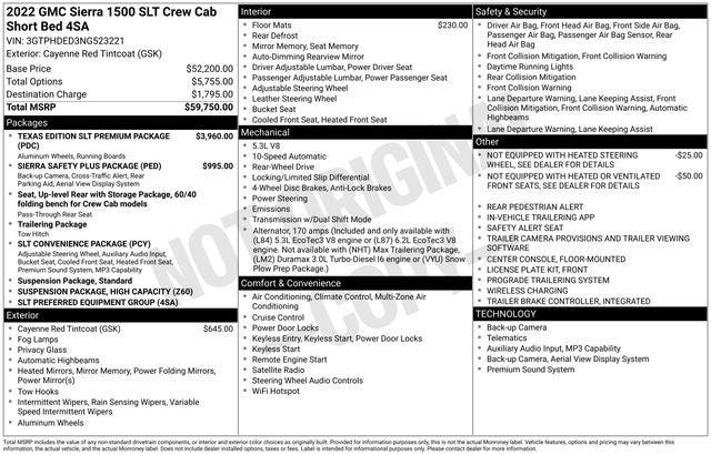 2022 GMC Sierra 1500 SLT