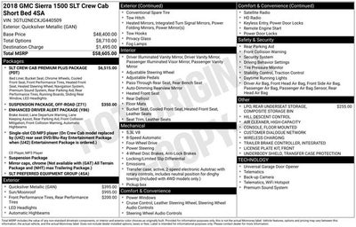 2018 GMC Sierra 1500 SLT