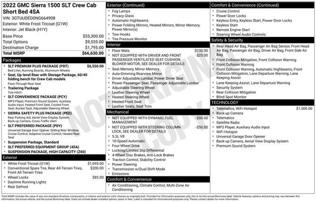 2022 GMC Sierra 1500 SLT