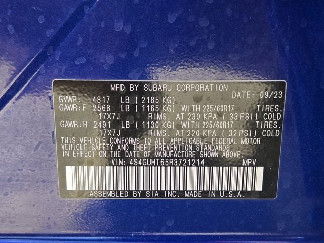 2024 Subaru Crosstrek Wilderness