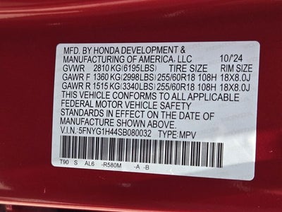 2025 Honda Pilot EX-L