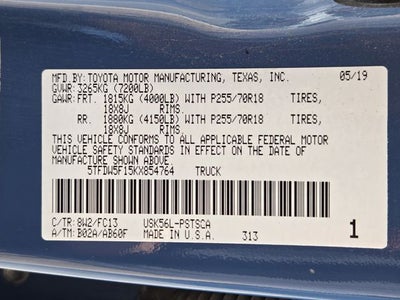 2019 Toyota Tundra SR5