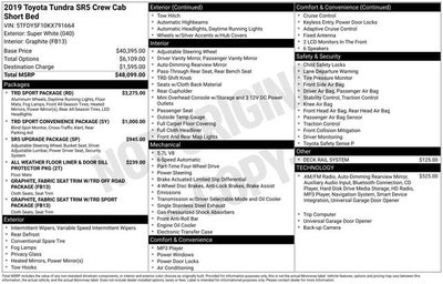 2019 Toyota Tundra SR5