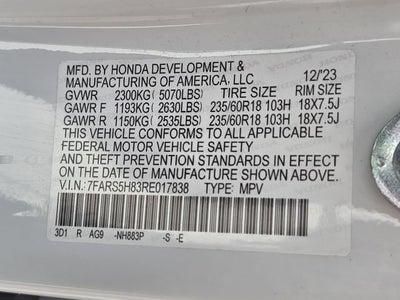 2024 Honda CR-V Hybrid Sport-L