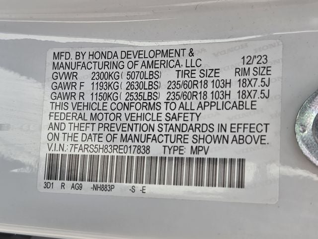 2024 Honda CR-V Hybrid Sport-L