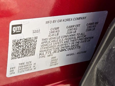 2024 Chevrolet Trax 2RS