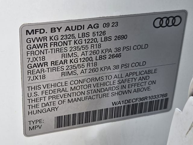 2024 Audi Q3 S Line quattro