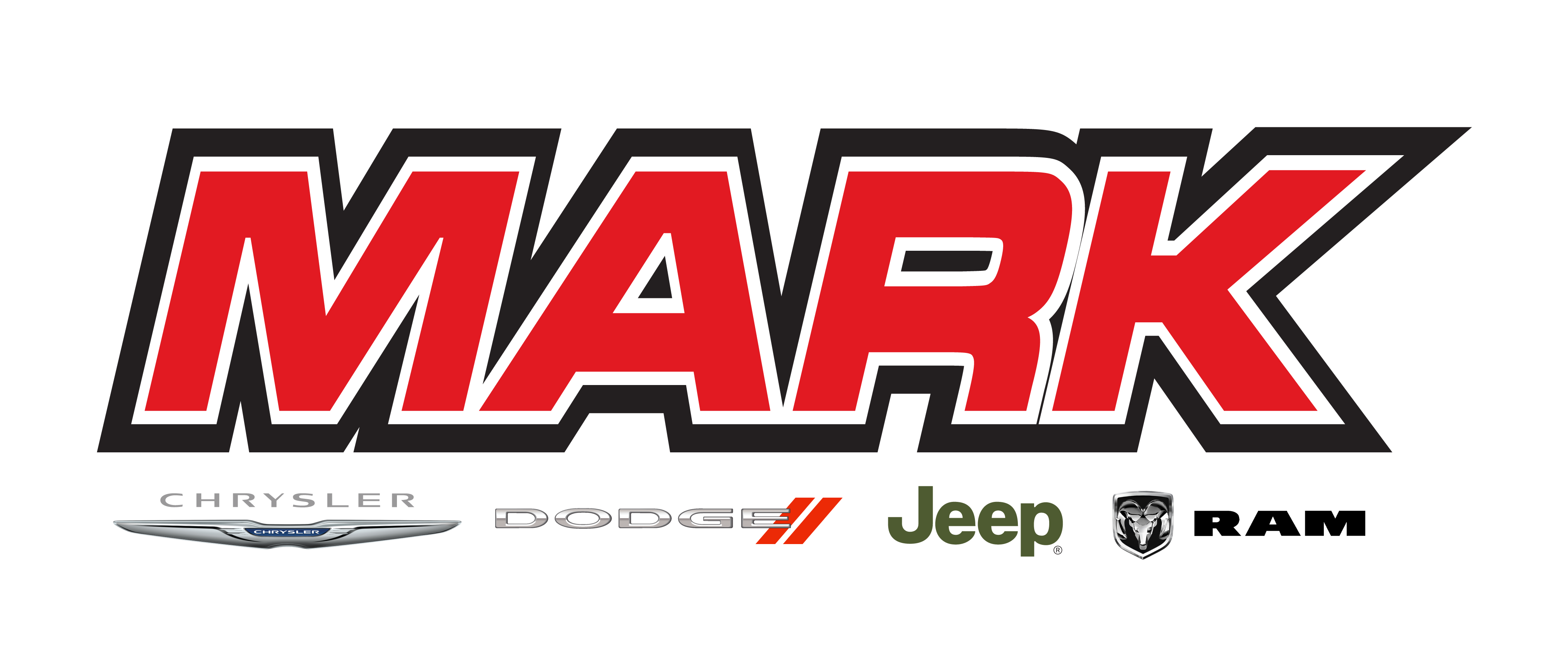 Mark Dodge Chrysler Dodge Jeep Ram logo